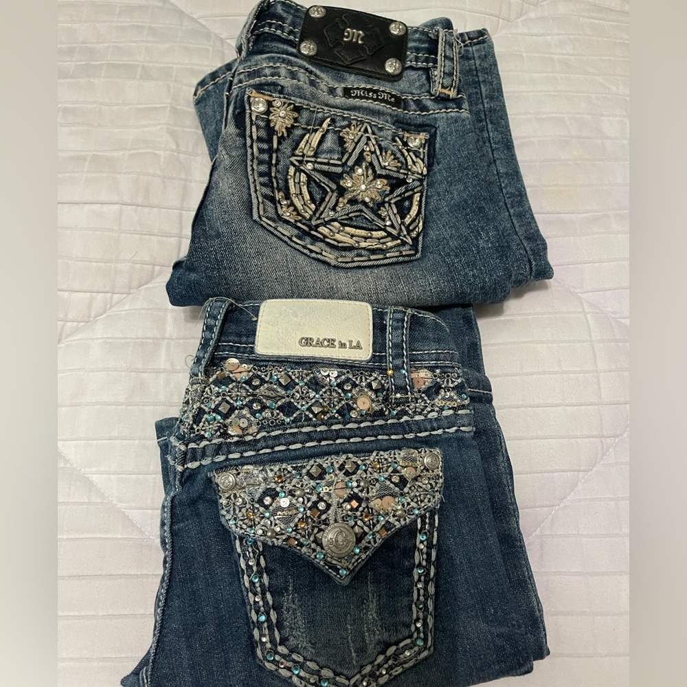 Jeans miss me and grace